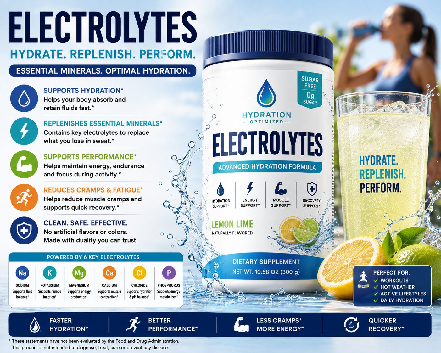 Electrolyte supplements