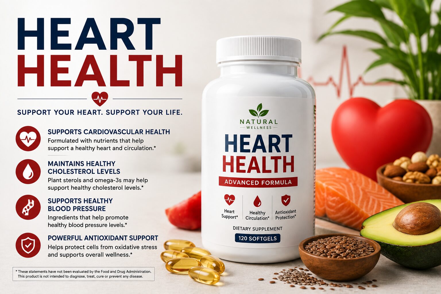 Heart health supplements