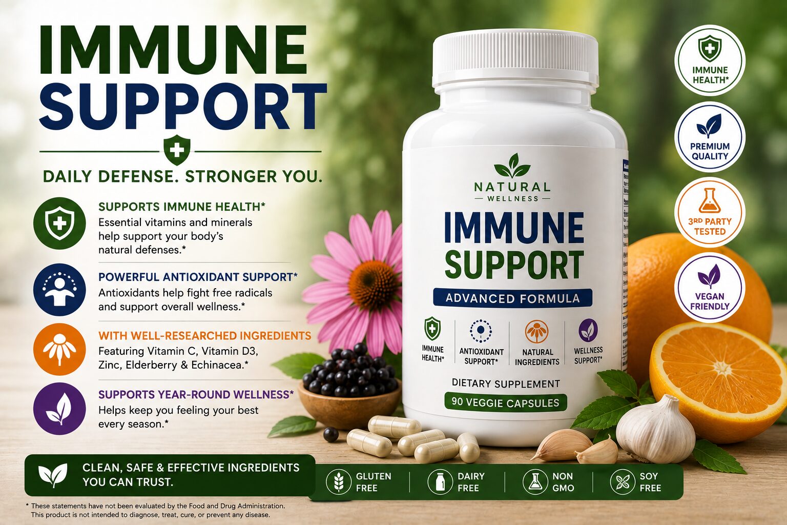 Immune support supplements