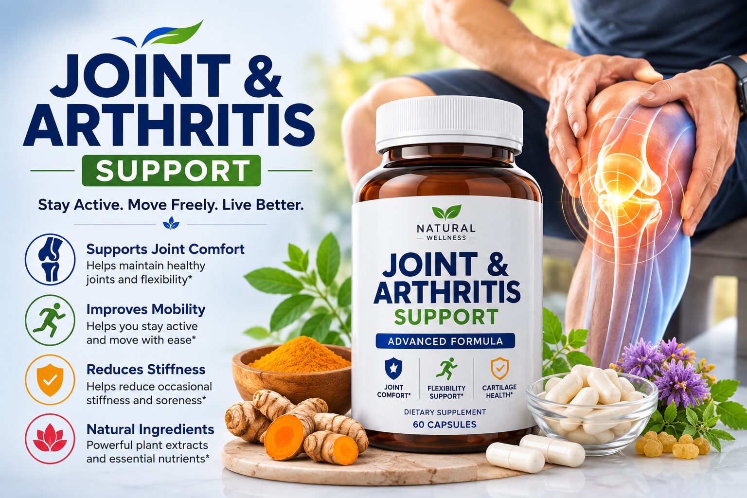 Joint and arthritis support supplements