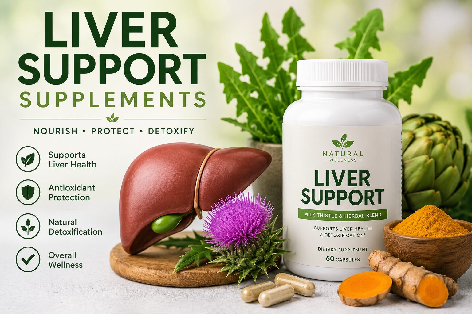 Liver support supplements