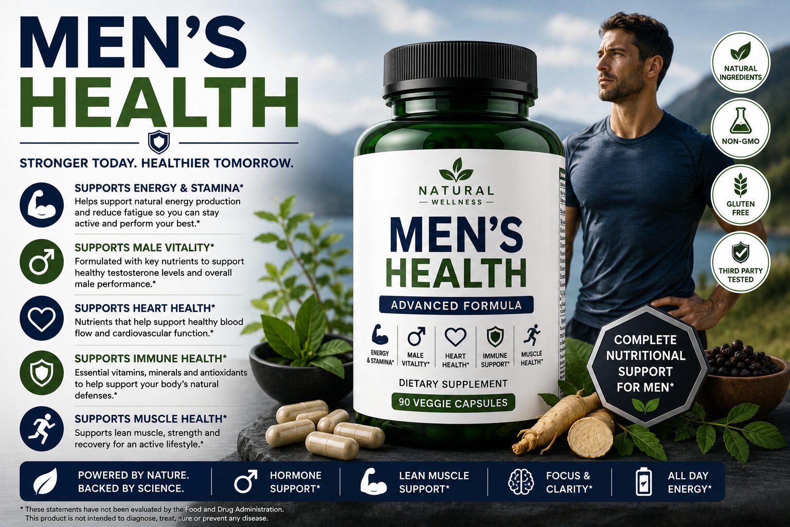 Men's health supplements