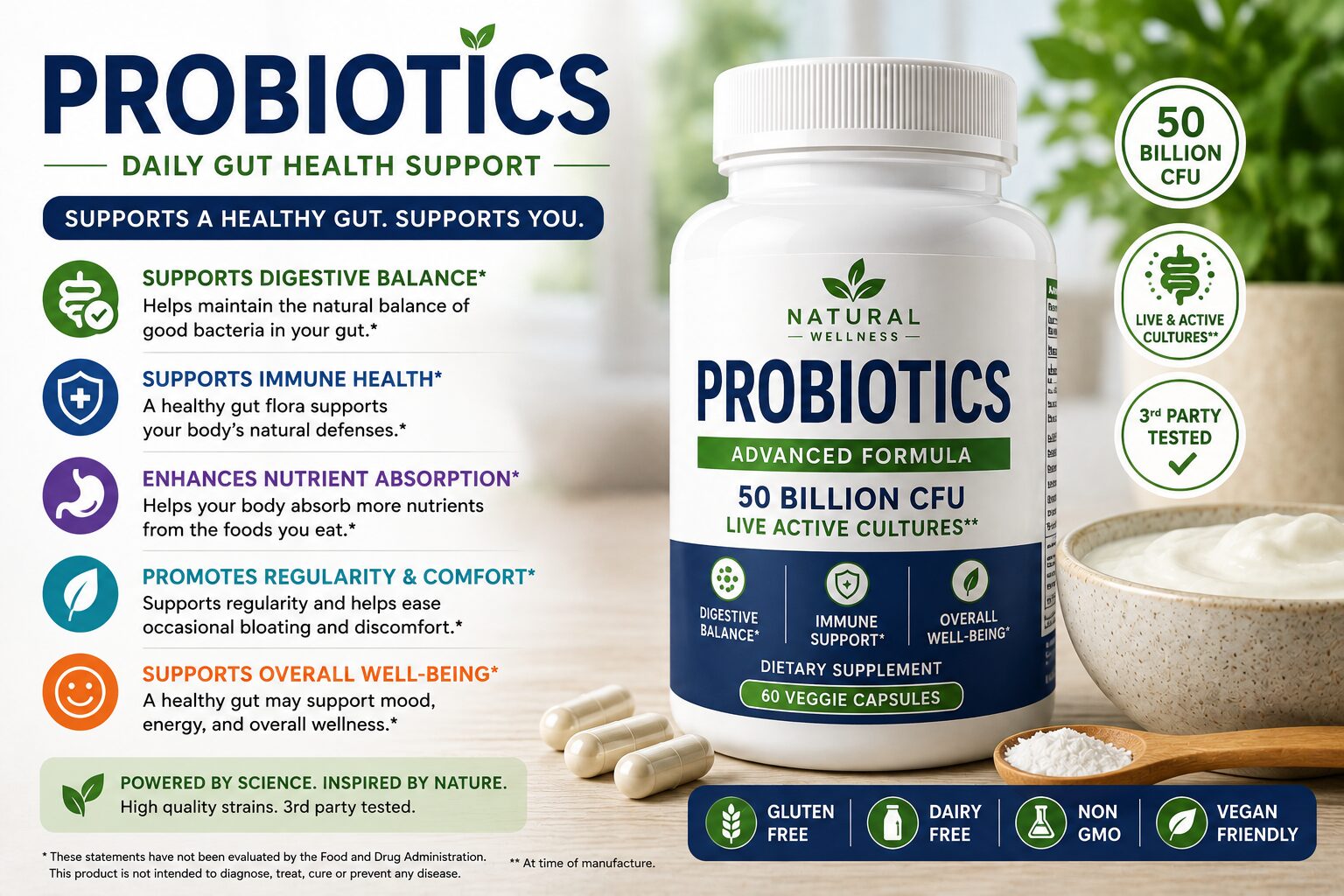 Probiotic supplements