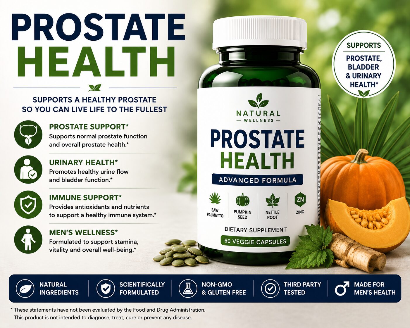 Prostate health supplements