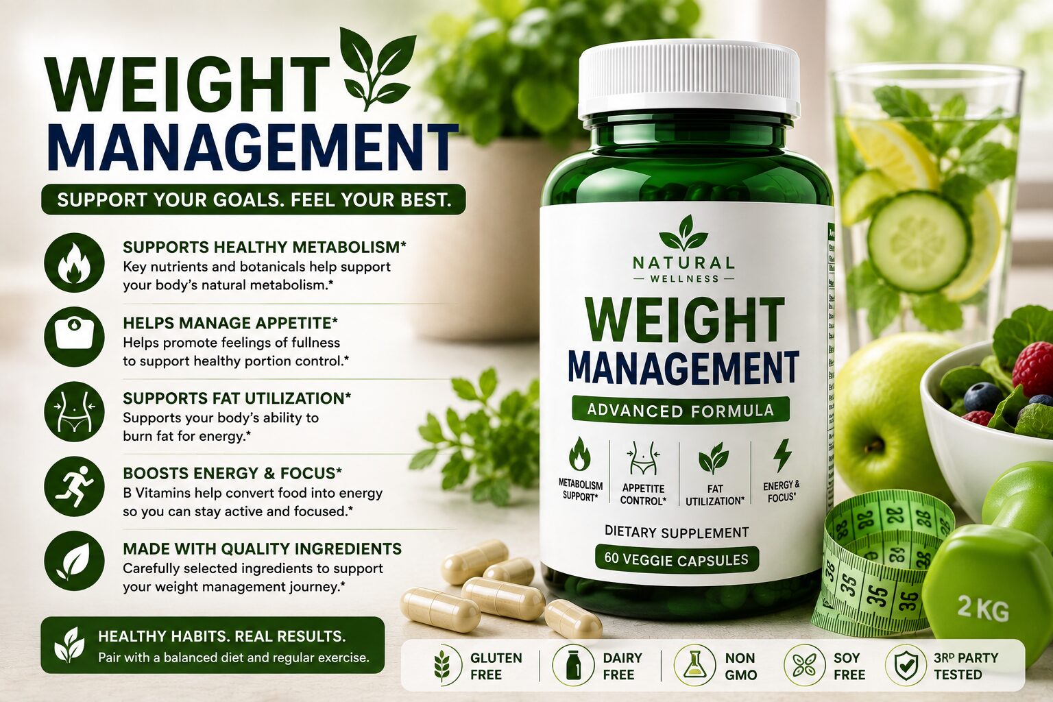 Weight management supplements